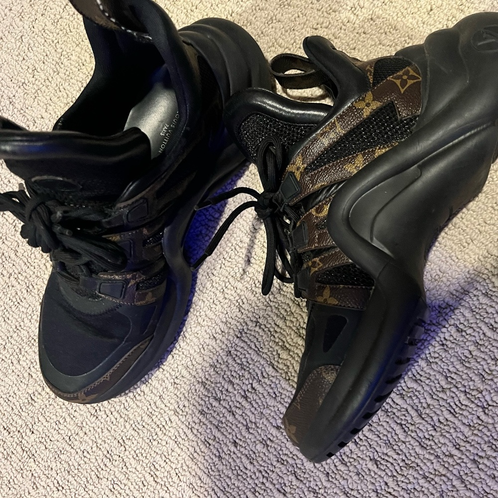 LV Archlight Sneakers - Brown - 39.5F - Picture 2 of 5